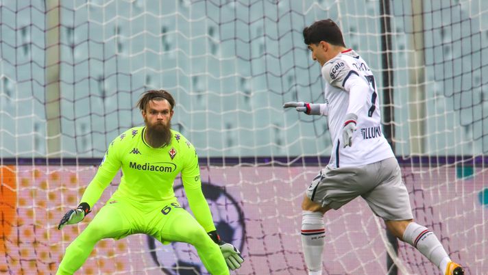 GERMOGLI PH: 3 GENNAIO 2021 FIRENZE STADIO ARTEMIO FRANCHI SERIE A FIORENTINA VS BOLOGNA NELLA FOTO DRAGOWSKI 