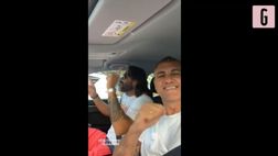 VIDEO / Vieri e Adani scatenati in macchina: l’auto diventa una discoteca
