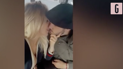 VIDEO / Wanda Nara e Mauro Icardi, primo bacio social dopo la tempesta e la pace