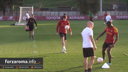 VIDEO – Zaniolo scalda i motori per il Ludogorets: che grinta durante il torello