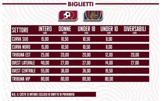 “Iamu figghioli, inchimu u campu”: Reggina, appello ai tifosi per il derby in dialetto…- immagine 2