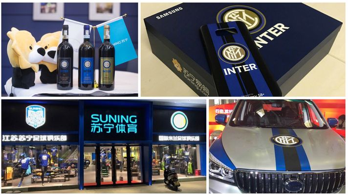 Cina, spopolano i prodotti con marchio Inter grazie a Suning. E il bilancio sorride 