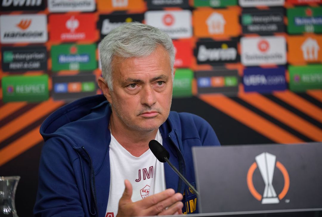 Bayer-Roma, la conferenza stampa di Mourinho e Matic – FOTO GALLERY - immagine 14