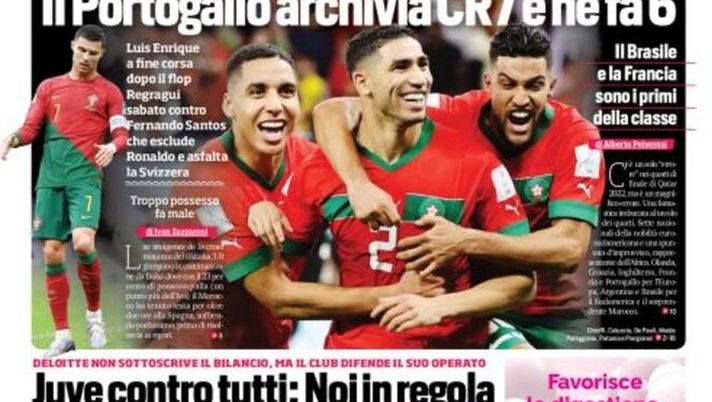 EDICOLA CDS – Juventus contro tutti: “Noi in regola”. Deloitte lancia l’allarme - immagine 1