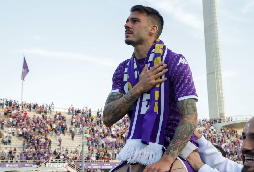 Venuti, cuore viola. Rivivi l’addio del giocatore e gli applausi del Franchi - immagine 3