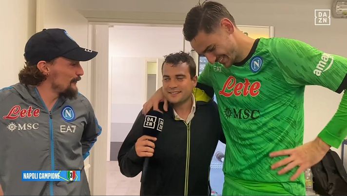 Mario Rui e Meret esultano negli spogliatoi: “Gioia incredibile, forza Napoli” - immagine 1