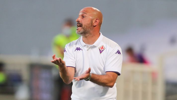 GERMOGLI PH: 7 AGOSTO 2021 FIRENZE STADIO ARTEMIO FRANCHI PARTITA AMICHEVOLE FIORENTINA VS ESPANYOL NELLA FOTO MISTER VINCENZO ITALIANO 