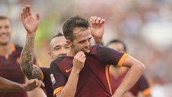 TESTA A TESTA Inter-Roma: Gervinho-Santon, Pjanic-Perisic, Jovetic-Manolas