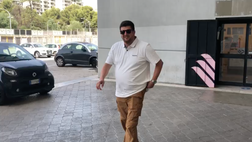 VIDEO Palermo, l’allenatore Silvio Baldini lascia gli uffici del Renzo Barbera