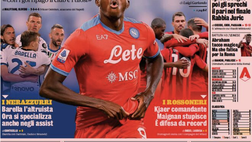 Prima Pagina, Gazzetta dello Sport: “Madunnina che Napoli! Dybala, Juve al rialzo”