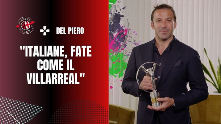 Intervista Del Piero AC Milan Champions League 2022-2023