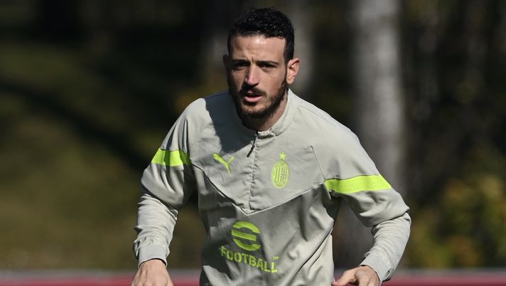 Alessandro Florenzi AC Milan allenamento Milanello