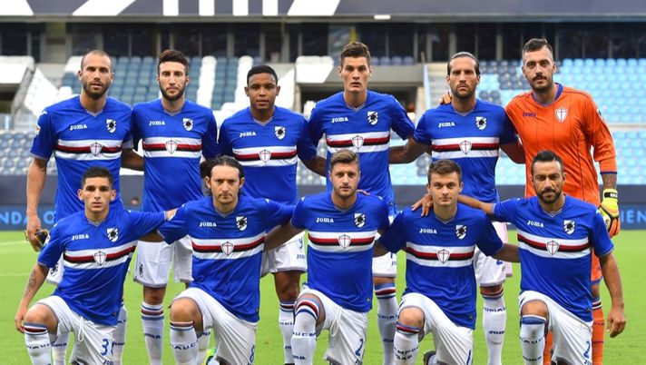 Malaga (Spagna), 06/08/2016
Sampdoria/Malaga-Sampdoria (Trofeo Costa del Sol)
Sampdoria - Formazione iniziale 
