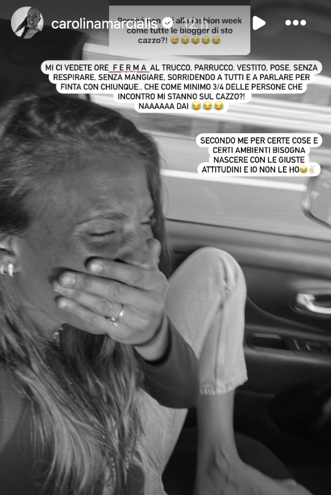 “Perché non vai alla MFW come tutte le blogger?”: Carolina Marcialis risponde così- immagine 2