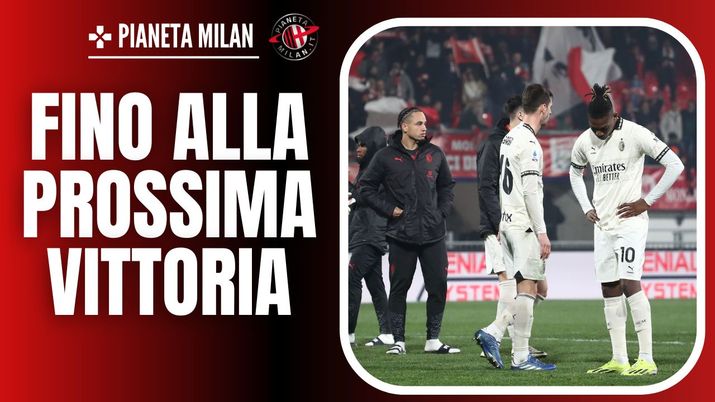 Giocatori del Milan dopo la sconfitta contro il Monza 20/02/2024 PianetaMilan.it