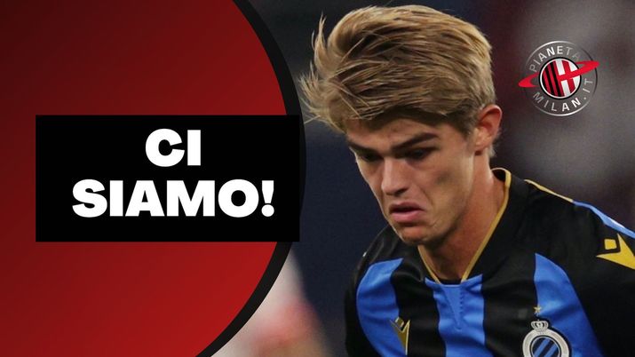 Charles De Ketelaere Bruges Calciomercato AC Milan
