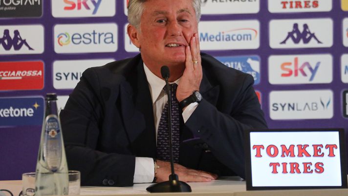 GERMOGLI PH: 6 OTTOBRE 2020 FIRENZE STADIO ARTEMIO FRANCHI CONFERENZA STAMPA DEL DIRETTORE SPORTIVO DELLA FIORENTINA CALCIO DANIELE PRADE' 