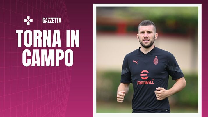 Ante Rebic (attaccante AC Milan) potrebbe andare in panchina ad Empoli | Milan News (Getty Images) Ante Rebic AC Milan