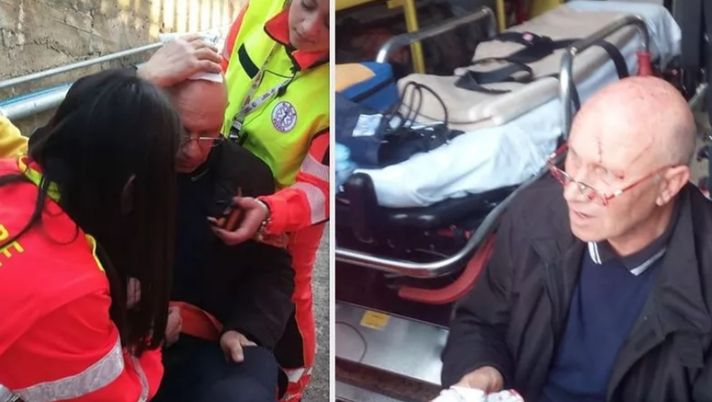 Incidenti allo stadio Zaccheria per il derby Foggia-Cerignola Incidenti allo stadio Zaccheria per il derby Foggia-Cerignola