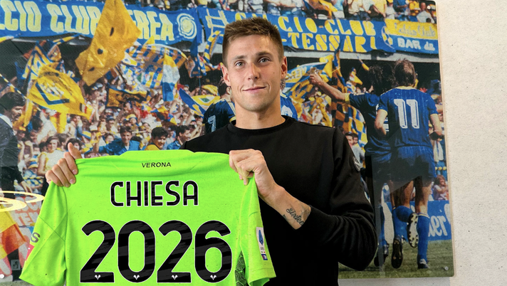 Hellas Verona FC Ufficiale, nuovo contratto per Chiesa: al Verona fino al 2026 - immagine 1