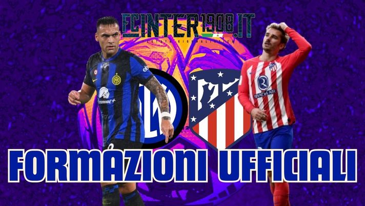 Inter-Atletico, le UFFICIALI: Inzaghi sceglie Darmian, out Dumfries. ThuLa in attacco - immagine 1