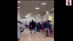 VIDEO Palermo, panico al “Falcone e Borsellino”: il vento e la parete crollata