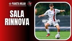 Ufficiale: Sala, primo contratto da professionista con il Milan | News