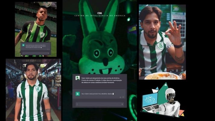 L’América Mineiro e l’intelligenza artificiale: la nuova maglia presentata in stile ChatGPT - immagine 1