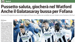 Messaggero Veneto: Pussetto saluta, giocherà nel Watford