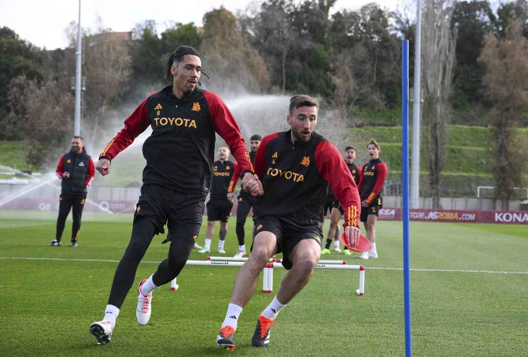 Roma, la rifinitura alla vigilia del Brighton – FOTOGALLERY - immagine 23