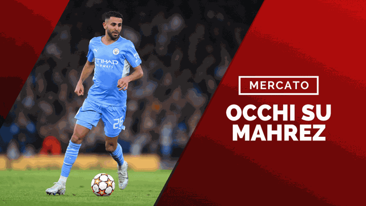 Riyad Mahrez, calciatore del Manchester City accostato al Milan (getty images)