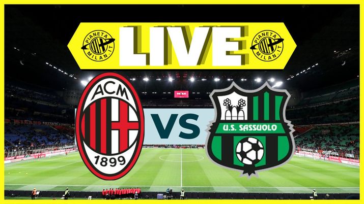 LIVE Milan-Sassuolo Serie A 2023-2024
