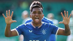 La prima gioia di Morelos nell’Old Firm: 55° centro in campionato, 55 come i titoli Rangers
