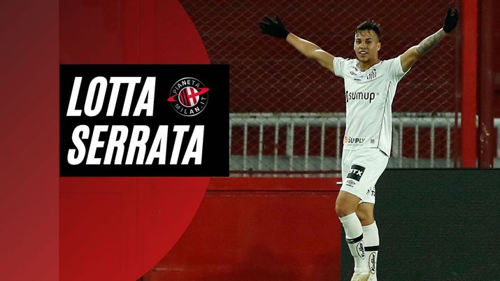 Kaio Jorge (attaccante Santos), obiettivo di calciomercato del Milan | AC Milan News (Getty Images) 