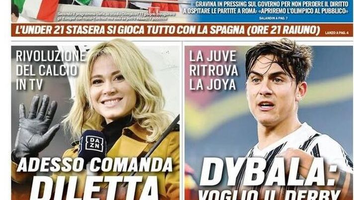 Tuttosport La Prima Pagina Di Oggi 27 Marzo 2021 Pianeta Milan