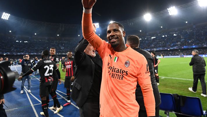 Mike Maignan, portiere del Milan (getty images)