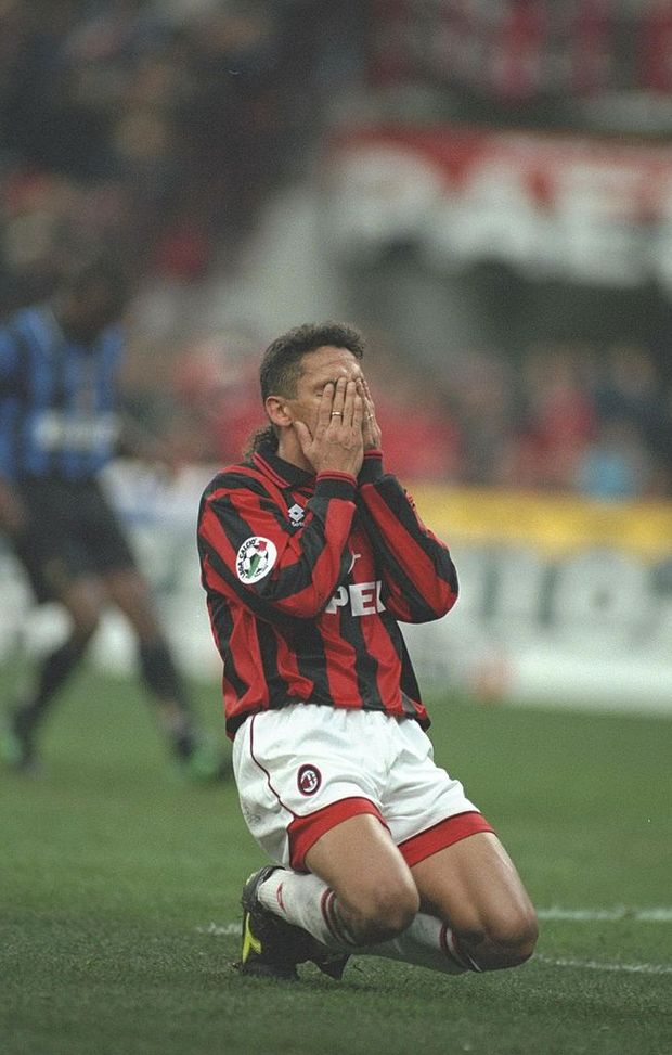 24 Nov 1996:  Roberto Baggio (Credit: Claudio Villa/Allsport) 