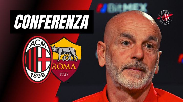 Conferenza stampa LIVE Stefano Pioli AC Milan Milan-Roma Serie A 2023-2024