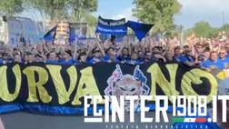 VIDEO FCIN1908 / Finale Coppa Italia, tifosi Inter carichi: il corteo dei nerazzurri