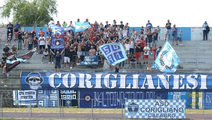 I tifosi del Corigliano pronti per la storica trasferta di Palermo 