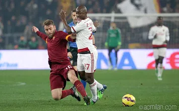  Pablo Armero e Daniele De Rossi (fonte: facebook AC Milan)