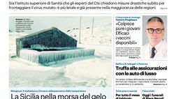 Prima Pagina, Giornale di Sicilia: “L’incubo della variante inglese, è più letale”