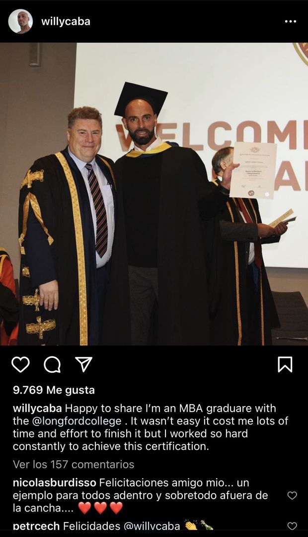 Southampton, gioca poco e allora si laurea: Caballero ce l’ha fatta in Business Administration- immagine 4