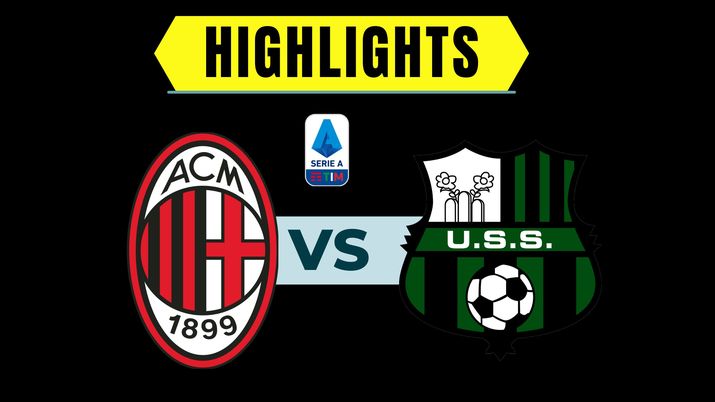 Milan-Sassuolo 2-5: gli highlights della partita di San Siro