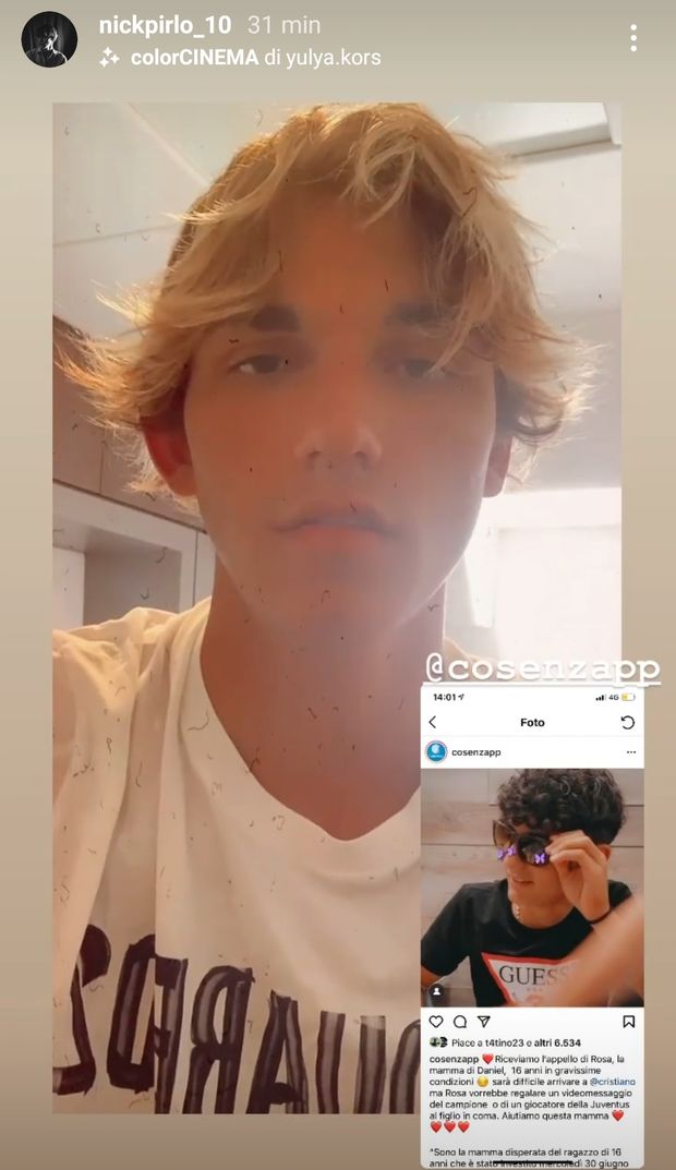 L’appello del figlio di Pirlo per aiutare un ragazzo in coma: “Farò tutto il possibile” L’appello del figlio di Pirlo per aiutare un ragazzo in coma: “Farò tutto il possibile”