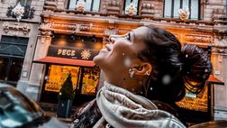 Enza De Cristofaro accoglie la neve: “Arrivi al momento giusto. Ognuno vede nel mondo…”
