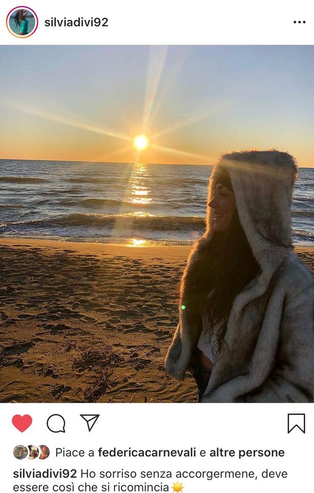 Non è più con Politano, ma Silvia torna a sorridere... Non è più con Politano, ma Silvia torna a sorridere...