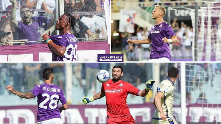 Terracciano-Kouamè-Barak, la nuova catena viola: così gioiscono anche le punte - immagine 1