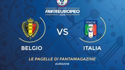 Le pagelle di Belgio-Italia 0-2. Giaccherini e Pellé per i primi 3 punti azzurri.