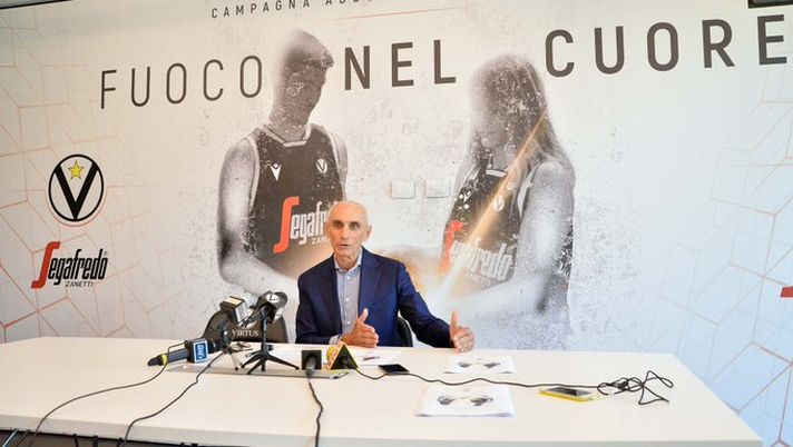 Virtus, l'ad Luca Baraldi Virtus, l'ad Luca Baraldi